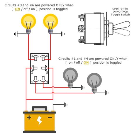 toggle switch wiring diagrams